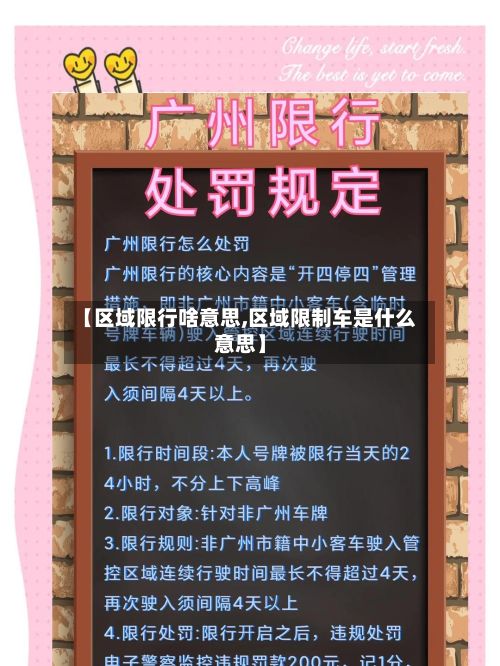 【区域限行啥意思,区域限制车是什么意思】-第1张图片