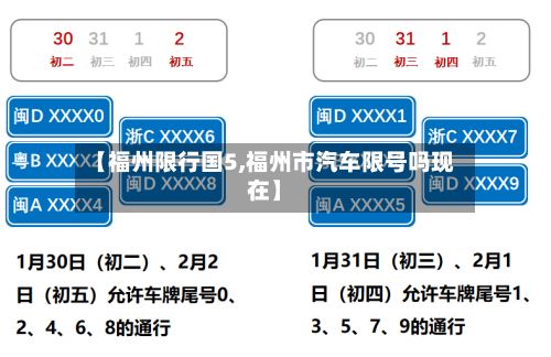 【福州限行国5,福州市汽车限号吗现在】-第1张图片