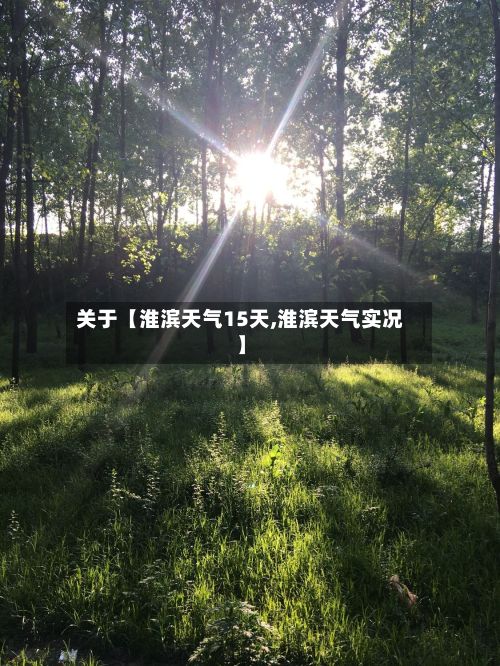 关于【淮滨天气15天,淮滨天气实况】-第1张图片