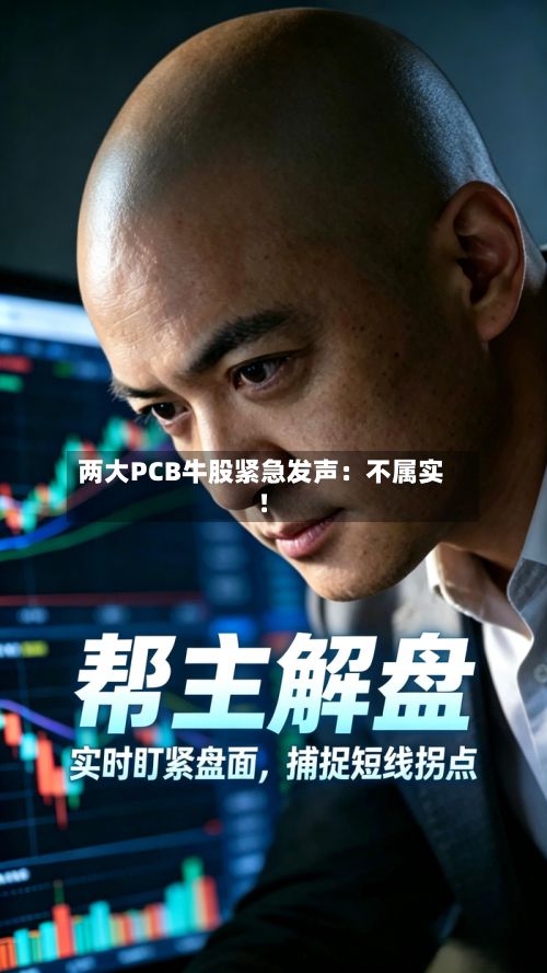 两大PCB牛股紧急发声：不属实！-第1张图片