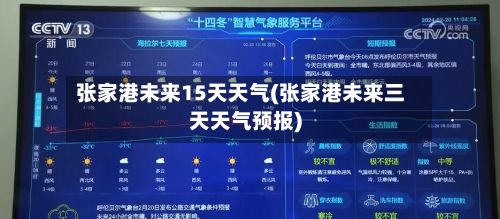 张家港未来15天天气(张家港未来三天天气预报)-第1张图片