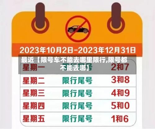 最近【限号车不能去哪里限行,限号都不能去哪】-第1张图片