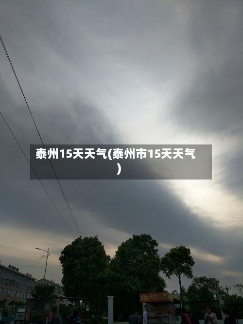 泰州15天天气(泰州市15天天气)-第1张图片