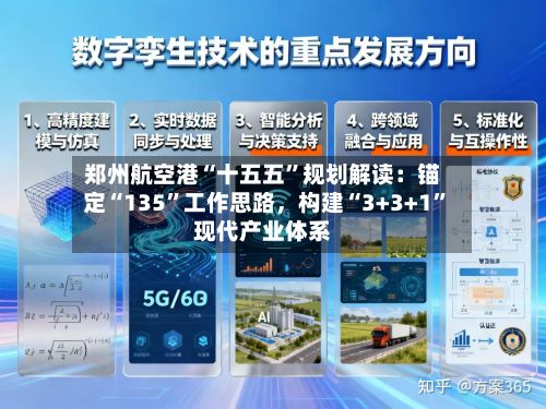 郑州航空港“十五五	”规划解读：锚定“135”工作思路，构建“3+3+1”现代产业体系-第1张图片