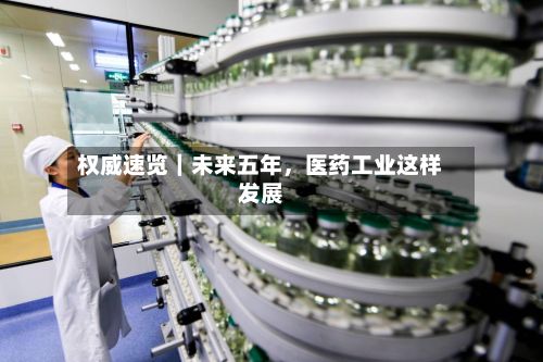 权威速览｜未来五年，医药工业这样发展-第1张图片