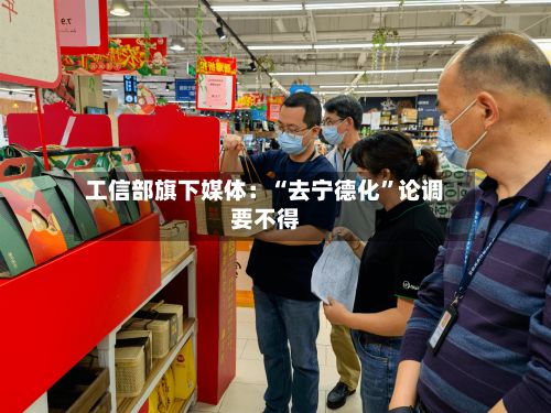 工信部旗下媒体：“去宁德化”论调要不得-第1张图片