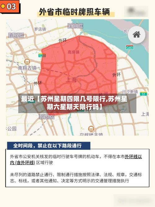 最近【苏州星期四限几号限行,苏州星期六星期天限行吗】-第1张图片
