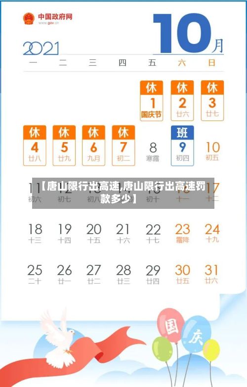 【唐山限行出高速,唐山限行出高速罚款多少】-第1张图片