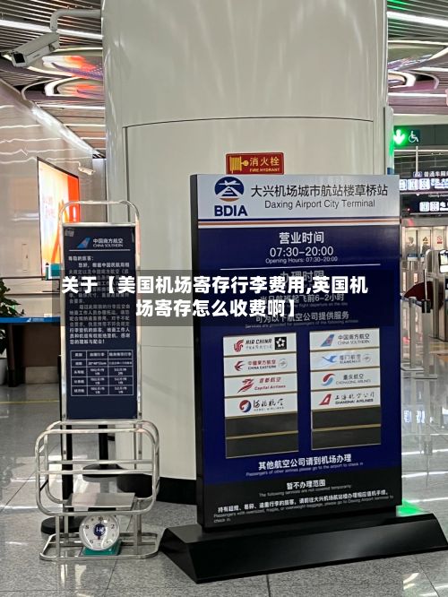 关于【美国机场寄存行李费用,英国机场寄存怎么收费啊】-第1张图片