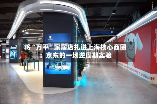 将“万平”家居店扎进上海核心商圈：京东的一场逆周期实验-第1张图片