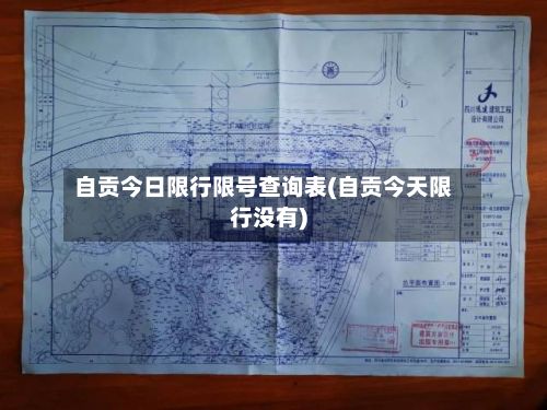 自贡今日限行限号查询表(自贡今天限行没有)-第1张图片